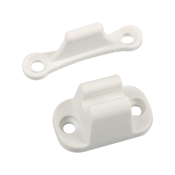 Σετ περιοριστών πόρτας θύρας RV - ενισχυμένο νάιλον, 2 τεμάχια περιοριστών + 8 βίδες, για εγκατάσταση σε θύρα RV