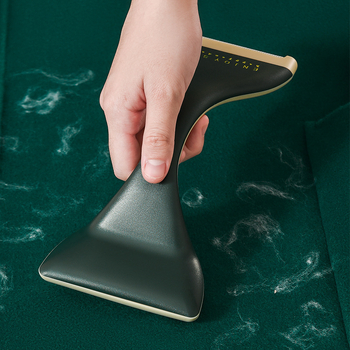 Dvigubos galvos skutimo priemonė megztiniams – rankinis, plastikinis, įvesta 2020 m.