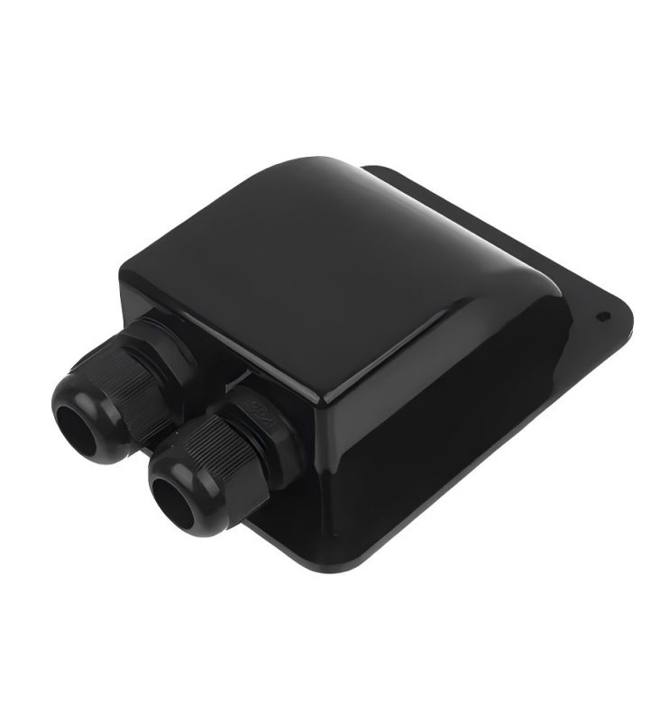 Saulės panelių laikiklis RV ir jachtoms, ASA medžiaga, injekcinis liejimas, svoris 0,1 kg, Spring Bridge, ABS atsparus vandeniui jungčių dėžė