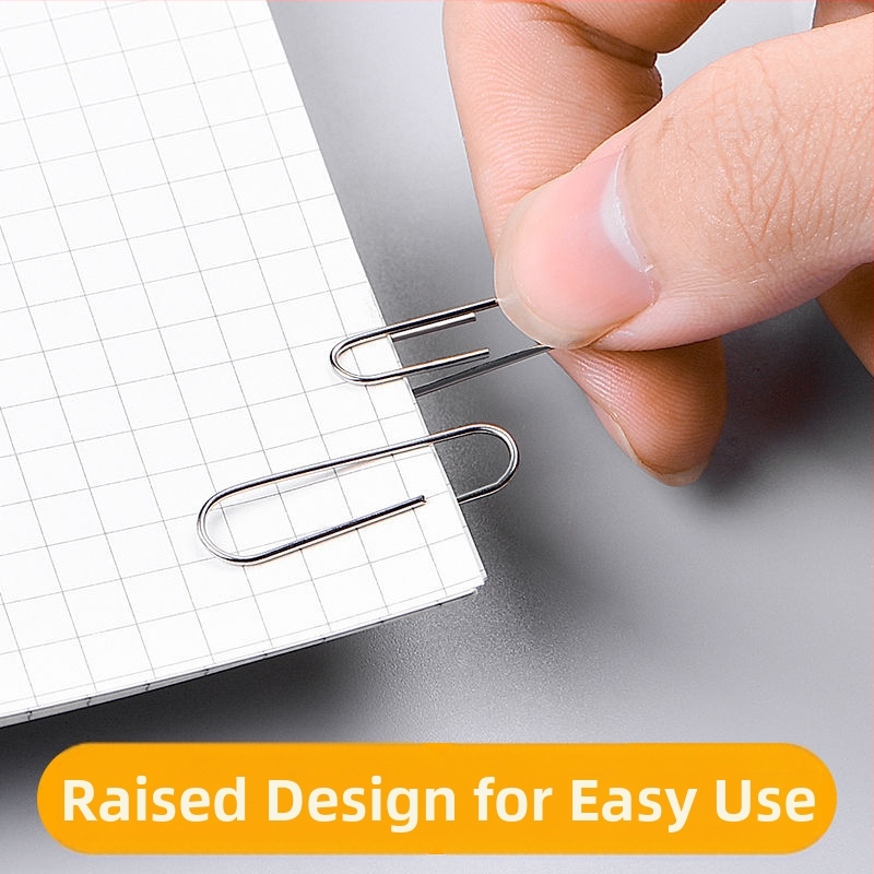 Westide kovové kancelárske sponky do papiera – model Mixed color tube paper clip, 1 balenie