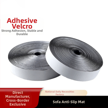 Nailono Velcro magiškas organizatorius, lipnus užsegimas (hook-and-loop), skirta drabužiams, namų tekstilei ir pramonės naudojimui – be prekės ženklo