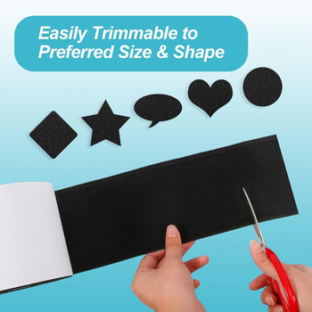 Nailono Velcro magiškas organizatorius, lipnus užsegimas (hook-and-loop), skirta drabužiams, namų tekstilei ir pramonės naudojimui – be prekės ženklo