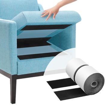 Nailono Velcro magiškas organizatorius, lipnus užsegimas (hook-and-loop), skirta drabužiams, namų tekstilei ir pramonės naudojimui – be prekės ženklo