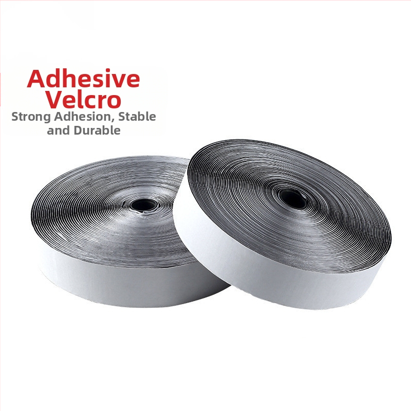 Nailono Velcro magiškas organizatorius, lipnus užsegimas (hook-and-loop), skirta drabužiams, namų tekstilei ir pramonės naudojimui – be prekės ženklo