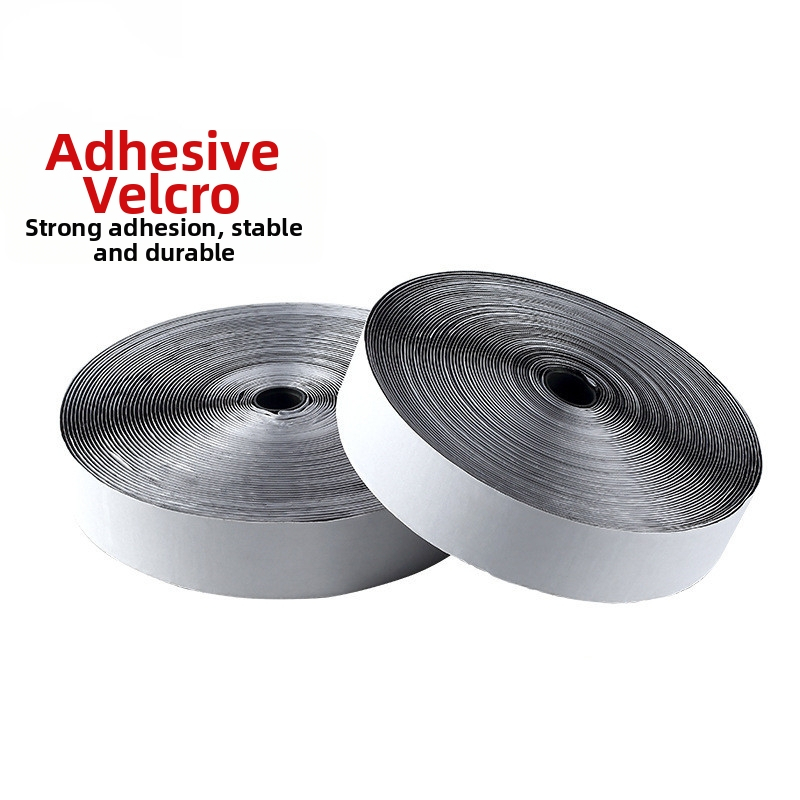 Nailono Velcro magiškas organizatorius, lipnus užsegimas (hook-and-loop), skirta drabužiams, namų tekstilei ir pramonės naudojimui – be prekės ženklo