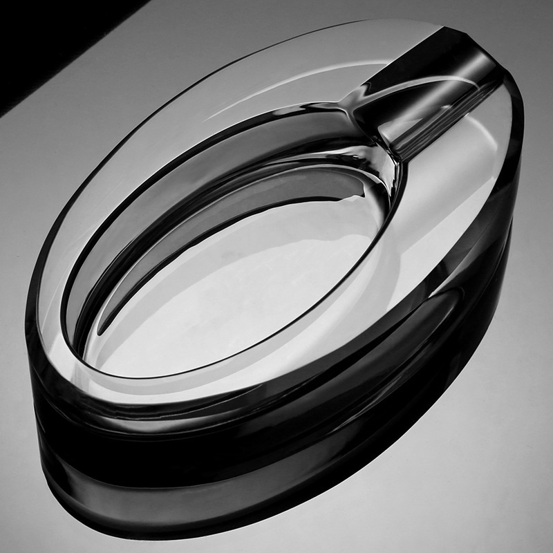 Пепелник за пури – кристално стъкло, марка Cigarloong, ключодържател, подходящ за сватбен подарък