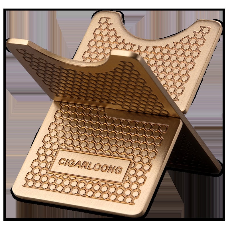 Държач за пури с преносим трипод за дисплей и ключодържател (Материал: Друго; Подходящ за подарък – сватба)