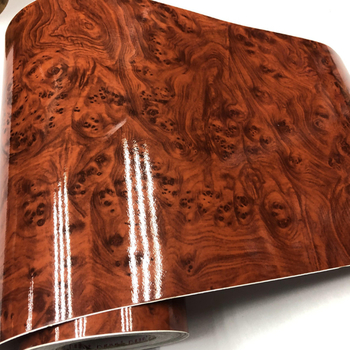 Film de interior auto cu aspect lemn pentru schimbarea culorii, etichetă pentru caroserie PVC, instalare prin lipire, TXDSONG, pentru întregul vehicul