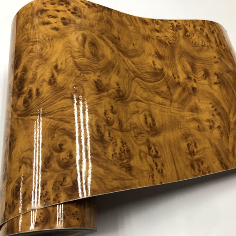 Film de interior auto cu aspect lemn pentru schimbarea culorii, etichetă pentru caroserie PVC, instalare prin lipire, TXDSONG, pentru întregul vehicul