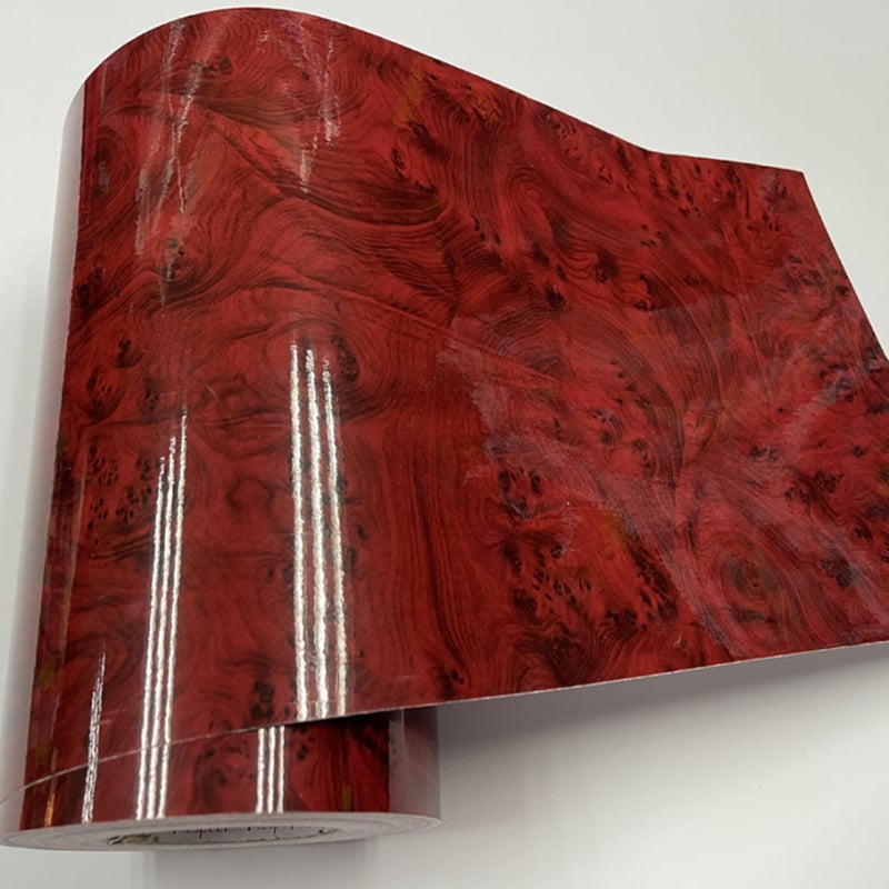 Film de interior auto cu aspect lemn pentru schimbarea culorii, etichetă pentru caroserie PVC, instalare prin lipire, TXDSONG, pentru întregul vehicul