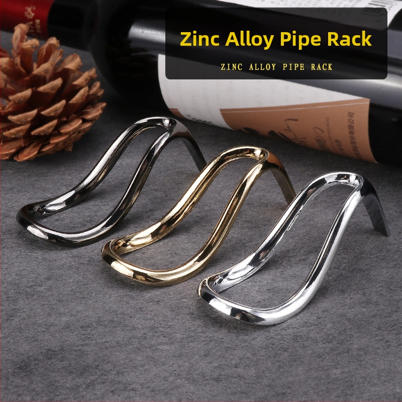 Nerūsējošā tērauda pipes statīvs – radošs augsta papēža dizains, pret vēju izturīgs, dekoratīvs un kolekcionējams, privātās etiķetes iespēja, iepakojums 200 gab.