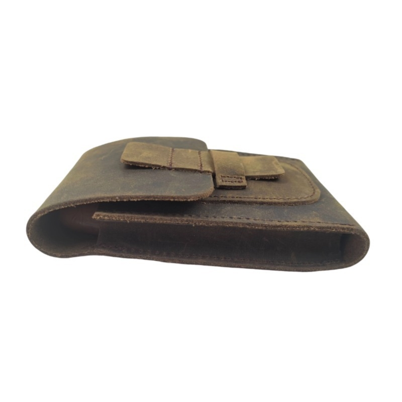 Nešiojamas cigarų rinkinys – 3 vnt, Crazy Horse oda, lengvas prabangos stilius, Cigarloong CH-25AR1