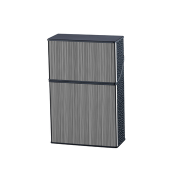 Μεταλλικό κουτί τσιγάρων – FOGSON, μοντέρνο μινιμαλιστικό σχέδιο, εκτυπωμένο λογότυπο, 300 τεμάχια ανά σετ