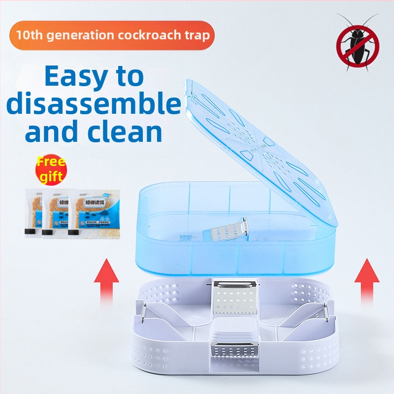 Уловка за таракани Ju Hem | Модел BJ-21, Нетоксично, Твърдо състояние, Опаковка 100 броя