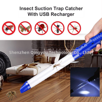 Χειρολαβής USB επαναφορτιζόμενη συσκευή αναρρόφησης εντόμων με εντομοαπωθητικό για κουνούπια, μοντέλο SK818, κυλινδρική μορφή, 9V, 0,5
