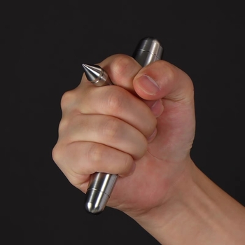 304 ανοξείδωτο ατσάλι, Τ-σχήματος τακτικό κοντάρι EDC με στοχοποίηση σε πιεστικά σημεία για αυτοάμυνα и θραύση παραθύρου αυτοκινήτου