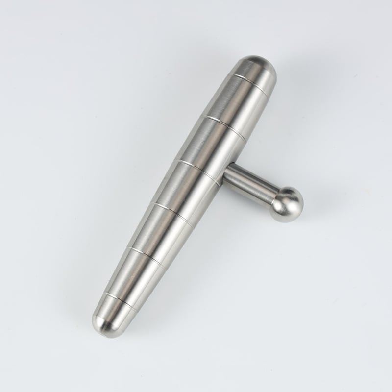 304 oțel inoxidabil, tijă tactică EDC în formă de T, cu țintire pe puncte de presiune pentru autoapărare și spargerea geamului mașinii