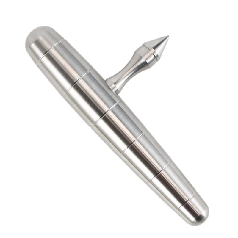 304 oțel inoxidabil, tijă tactică EDC în formă de T, cu țintire pe puncte de presiune pentru autoapărare și spargerea geamului mașinii