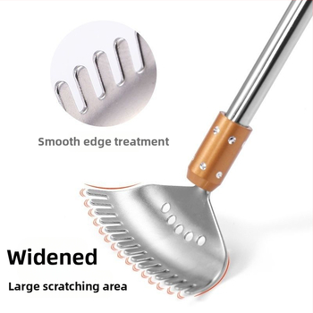 Гръбен скречър с прибираща се дръжка — пластмасово купинг устройство (Материал: пластмаса; Категория: Купинг; Произход: Друг)