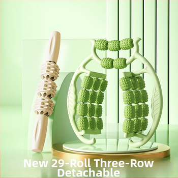 Masažo ritinėlis blauzdoms ir kojoms — blauzdų masažas, lieknėjimo įrankis, raumenų tempimas, jogos pagalbinė priemonė