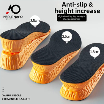 EVA augstuma palielinošā zolīte universāla, piemērota skrejām kurpēm, ādas kurpēm, zābakiem un ikdienas/work apaviem, modelis 5057, pilns zolīte, augstuma palielināšanas funkcija, stilizēts palielinājums, visām sezonām, pielāgošana pieejama