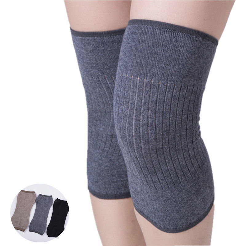 Протектор за коляно - топъл, еластично плетен безшевен, целогодишен за възрастни в помещения с климатик