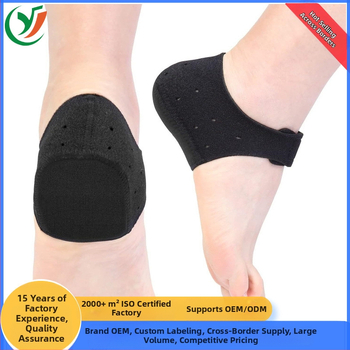 Aizsargpēdes zeķe ar Velcro, silikona spilventiņu un ortopēdisku zolīti – Eternal