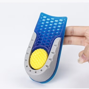 Papēža pacēluma insole — Velvet-TPE-TPU materiāls, elpojošs puspalags, pacelšanas funkcija; piemērots skriešanas kurpēm, ādas kurpēm, botas un ikdienas/darba apaviem; zīmols Shengtong Insole