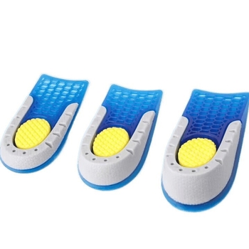 Papēža pacēluma insole — Velvet-TPE-TPU materiāls, elpojošs puspalags, pacelšanas funkcija; piemērots skriešanas kurpēm, ādas kurpēm, botas un ikdienas/darba apaviem; zīmols Shengtong Insole
