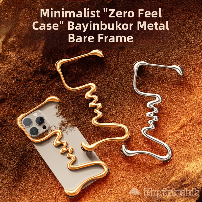 Kryt na telefón s kovovým rámom pre iPhone 16 Pro Max - elektroplatovanie, odvod tepla, odolný proti opotrebeniu, odolný voči pádu