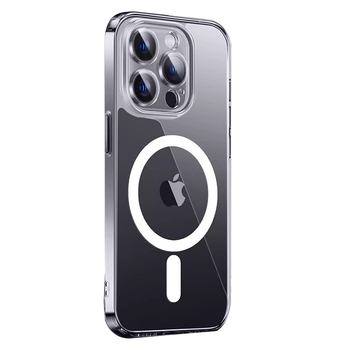 iPhone MagSafe silikona vāciņš, reljefa dizains, magnētisks, triecienizturīgs un krišanas izturīgs