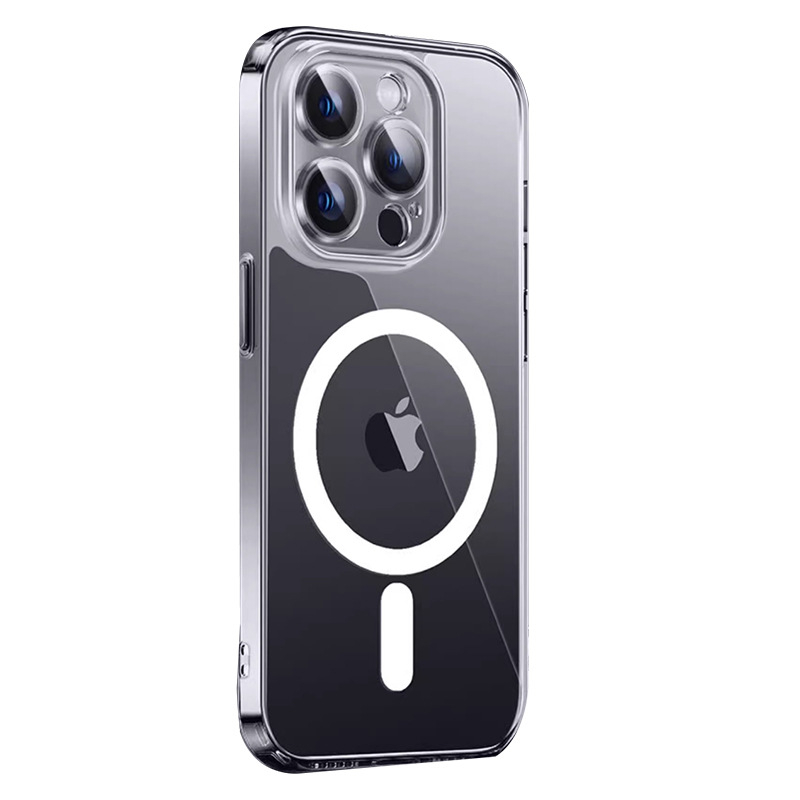 iPhone MagSafe silikona vāciņš, reljefa dizains, magnētisks, triecienizturīgs un krišanas izturīgs