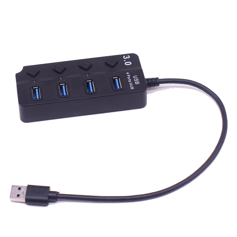 USB 3.0 7‑portų hubas, USB 2.0/3.0 suderinamumas, 480 Mbps, be išorinio maitinimo, licencijuota privati etiketė