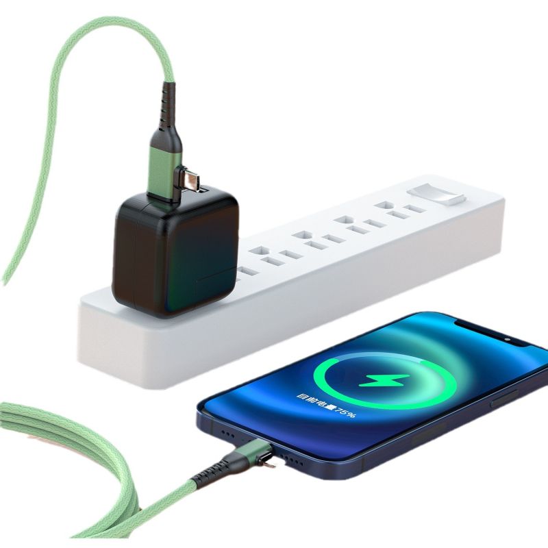 4-u-1 USB-C data kabel s 60W brzim punjenjem, podržava Lightning, OTG i USB-C sučelja