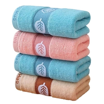 Medvilninis veido rankšluostis, Jacquard audinys, 16 siūlų, svoris 100–120 g