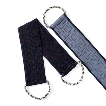 Ανδρική πετσέτα μπάνιου με απολέπιση για την πλάτη, ύφασμα βισκόζη-ΠΕ, καθολική χρήση, δυνατότητα παραμετροποίησης