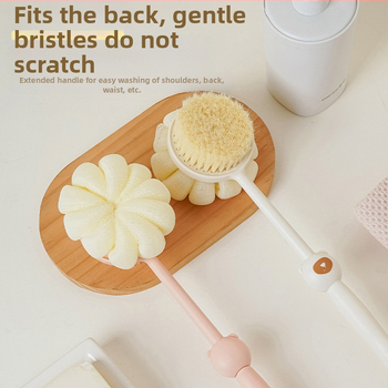 Πολυχρηστική βούρτσα μπάνιου με απαλές τρίχες για μασάζ στην πλάτη - Υλικό PP - Συσκευασία 216