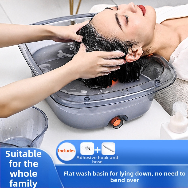 Μπάνιερ για πλύσιμο μαλλιών στο κρεβάτι για ασθενείς και ηλικιωμένους – πλαστικό, διάφανο, 1.47 kg; Μάρκα Ya Jia la