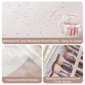 Τσαντάκι καλλυντικών Friendly DRLSNB, PU κυβόσχημο, πολυλειτουργικό για ταξίδι