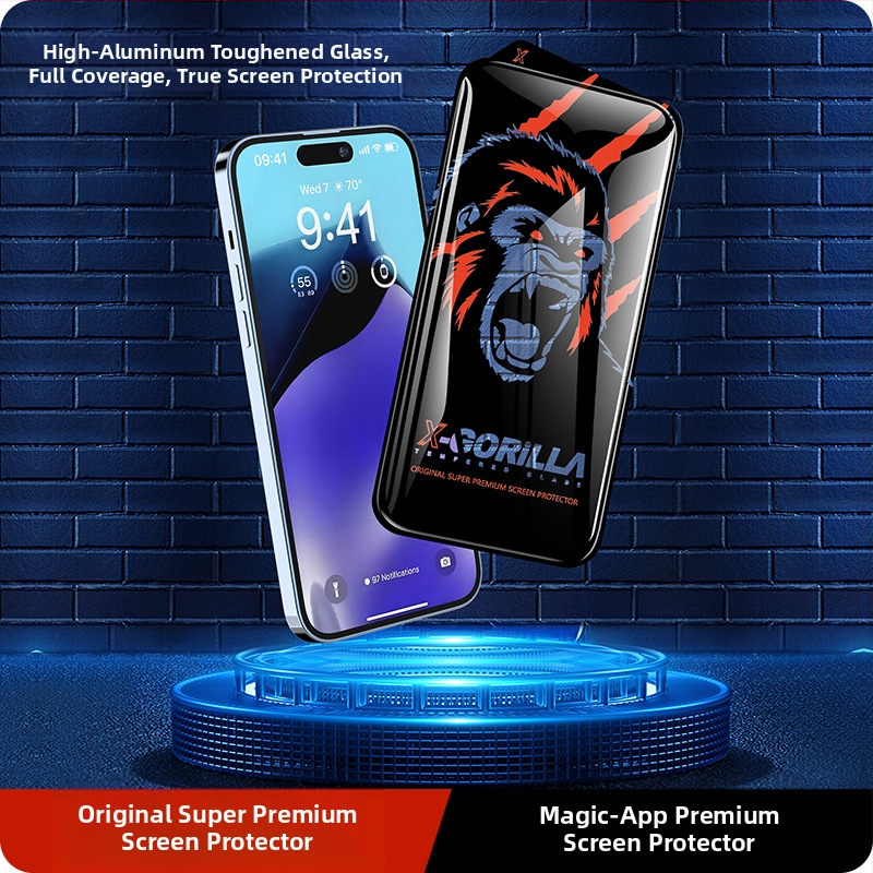 Predná ochranná fólia na displej – anti-peeping, HD, full-screen, tvrdené sklo