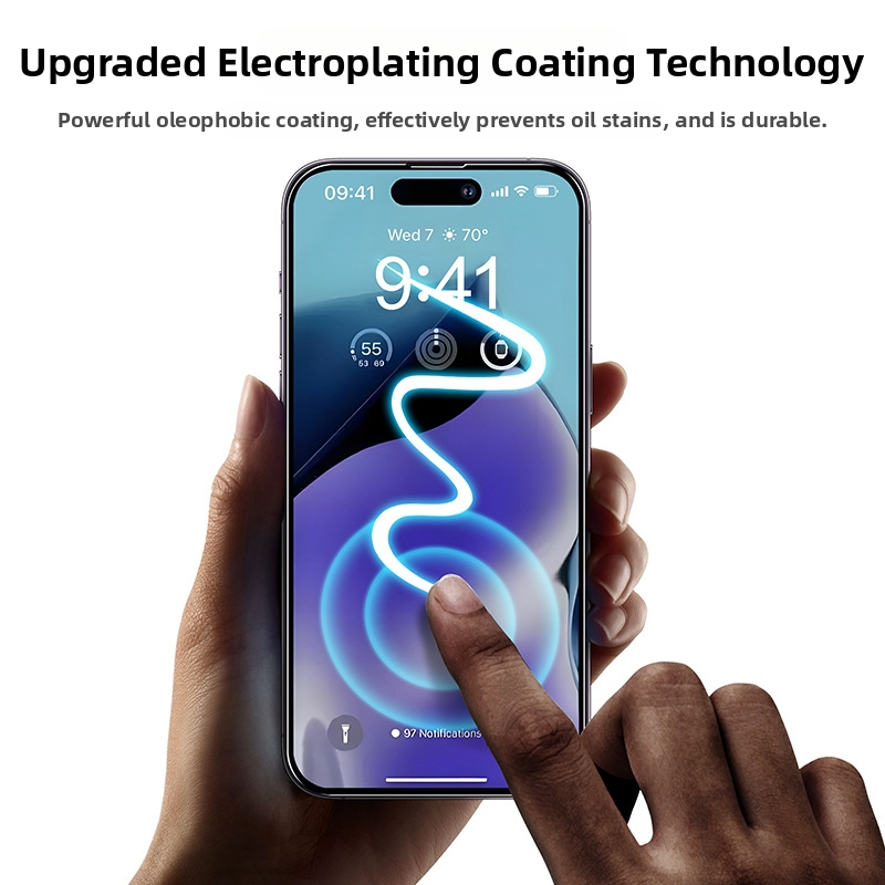 Predná ochranná fólia na displej – anti-peeping, HD, full-screen, tvrdené sklo