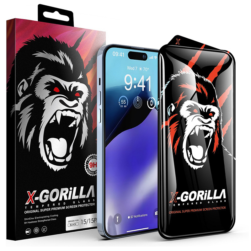 Front screen protector – anti-peeping, HD, full-screen, tempered glass