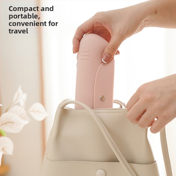 Τσάντα σιλικόνης για πινέλα μακιγιάζ με αποθήκευση, τύπου τσάντας χειρός, μοντέλο 6666, κυκλοφόρησε το 2022