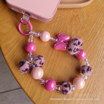 Телефонен ланярд - ръчно изработен, марка Zhenge, стил женски, материал на въжето: друго, катарама: метална