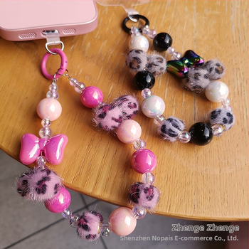 Телефонен ланярд - ръчно изработен, марка Zhenge, стил женски, материал на въжето: друго, катарама: метална