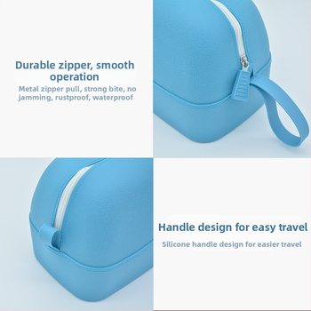 Τσαντάκι μακιγιάζ Yu Tai yt223, κυβοειδές σχήμα, σιλικόνη τροφίμων, πολυλειτουργικό