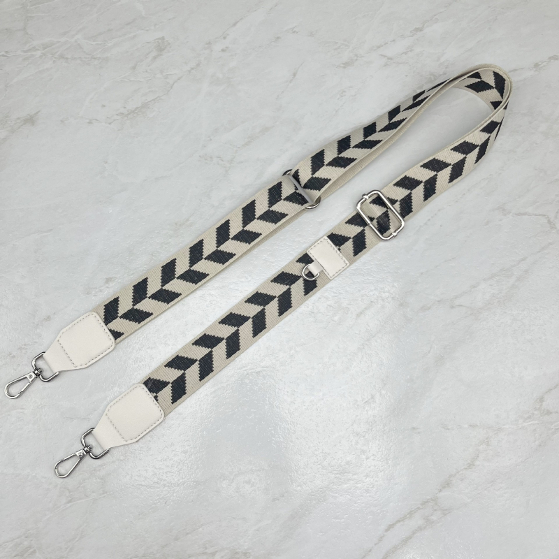 Gold Sand poliesterio pečių dirželis su geometriniu raštu — kvėpuojantis, ultra lengvas, sumažina apkrovą