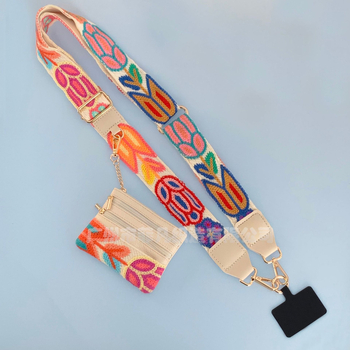 Fifan poliesterio pečių krepšys su gėlėtu raštu, ultra lengvas, vasara 2024