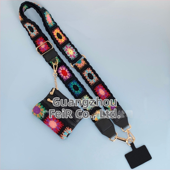 Fifan poliesterio pečių krepšys su gėlėtu raštu, ultra lengvas, vasara 2024