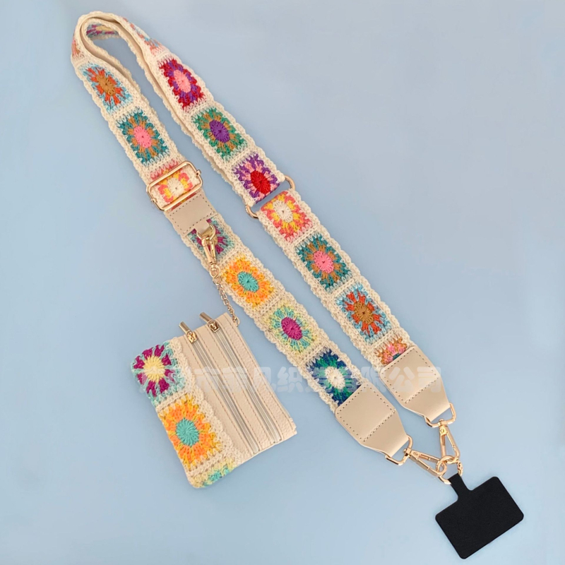 Fifan poliesterio pečių krepšys su gėlėtu raštu, ultra lengvas, vasara 2024